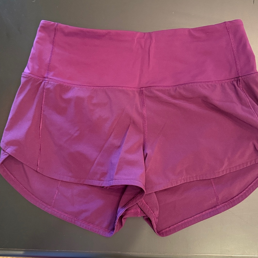 Lululemon Athletica Speed Up shorts